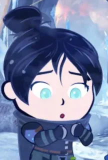 😑 Wraith Apex Legends Wraith, Apex Legends, character, video game telegram sticker