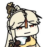😏 Ningguang Genshin Impact 原神, 凝光, アニメ, ゲーム, 可愛い, ステッカー telegram sticker