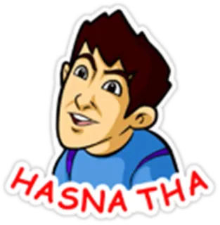 😞 HASNA THA telegram sticker