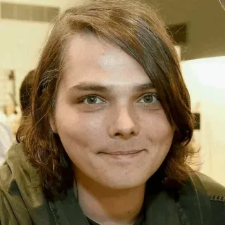 🙂 Gerard Way Gerard Way, My Chemical Romance, Sänger, Promi, Porträt telegram sticker