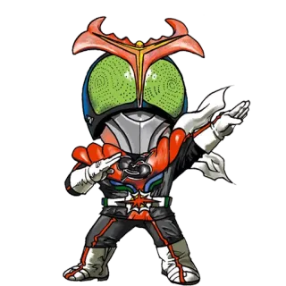 💪 kamen rider, anime, manga, cartoon, superhero, tokusatsu telegram sticker