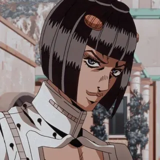 ❔ Bruno Bucciarati JoJo's Bizarre Adventure Anime, Jojo, Bruno Bucciarati, Charakter, Italiener, Gangster telegram sticker