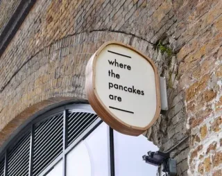 ☁️ where the pancakes are pancakes, restaurant, food, breakfast, brunch telegram sticker