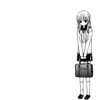 😶 Anime, Colegial, Mangá, Uniforme escolar, Estudante telegram sticker