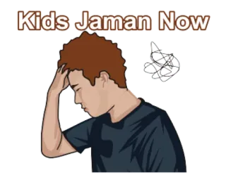 Cowo Canggung : Kocak @bistic whatsapp stickers