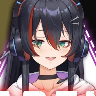 👻 MADA anime, meisje, personage, tekening whatsapp sticker