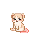🤗 mèo, pixel art, dễ thương, động vật telegram sticker