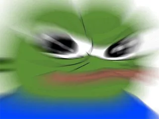 😶 Pepe the Frog Meme, Internet, Pepe, Frosch telegram sticker