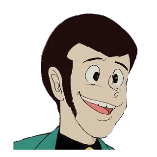 😸 Arsène Lupin III Lupin the 3rd Anime, Cartoon, Lupin der Dritte, Arsène Lupin III telegram sticker