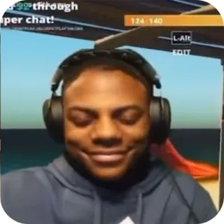 😊 IShowSpeed YouTube through super chat! 124 140 L-Alt EDIT whatsapp sticker