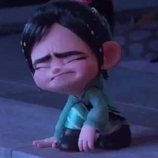 🍓 Vanellope von Schweetz Wreck-It Ralph Disney, Vanellope, Ralph el Demoledor, Animación, Personaje, Dibujos animados telegram sticker