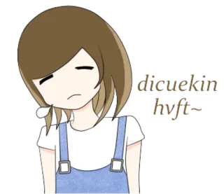 😞 dicuekin hyft-- telegram sticker