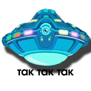 👽 ufo, pesawat luar angkasa, alien, lampu, biru telegram sticker