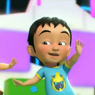 👼 kartun, animasi, anak laki-laki, anak, ramah telegram sticker