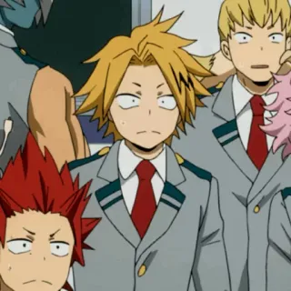 ⚡️ Denki Kaminari My Hero Academia Anime, My Hero Academia, Denki Kaminari, Personaje, Animación whatsapp sticker