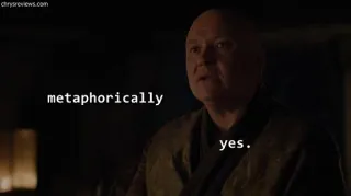 ✅ metaphorically yes. metáfora, cita, frase, palabra, sí telegram sticker