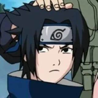 🍥 Sasuke Uchiha Naruto Аниме, Саске, Наруто, Учиха telegram sticker