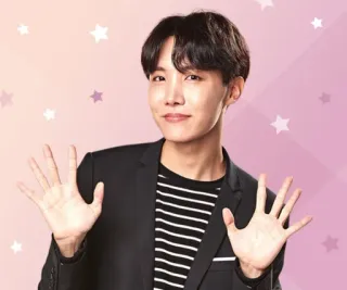 👋 J-Hope J-Hope, BTS, K-Pop, idol, Korean pop, music telegram sticker