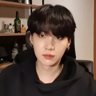 🌻 Suga kpop, idol, singer, celebrity, music, BTS telegram sticker