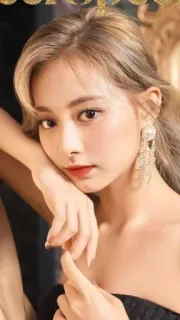 🚑 Tzuyu K-pop, Twice, Piosenkarka, Tzuyu, Idolka, Kobieta, Portret telegram sticker
