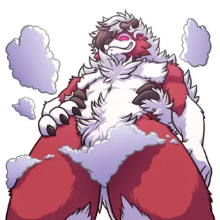 ☁ เฟอร์รี่, แอนโทร, สัตว์ประหลาด, ตัวละคร telegram sticker