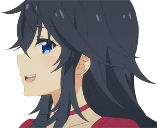 😏 Garota anime, Personagem feminina, Animação, Desenho animado telegram sticker