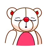 Nonromantic bear telegram stickers