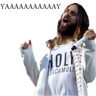 😍 HOLY
Guacamole Musik, Sänger, Konzert, Fan, Promi telegram sticker
