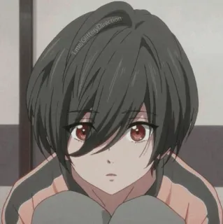 🌻 anime, character, boy, portrait, manga telegram sticker
