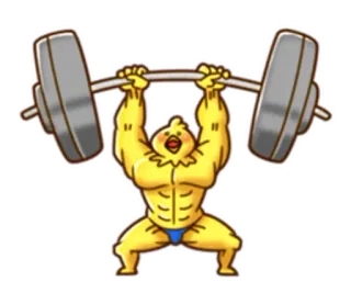Мускулистик whatsapp stickers