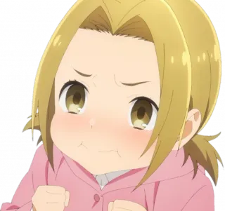 🥺 Anime, Ruborizar, Fofo, Criança telegram sticker