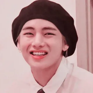 🗼 V kpop, bts, cantante, celebridad, taehyung, v telegram sticker