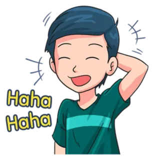 😀 Haha
Haha cười, vui vẻ, hoạt hình, bé trai, cười khúc khích whatsapp sticker