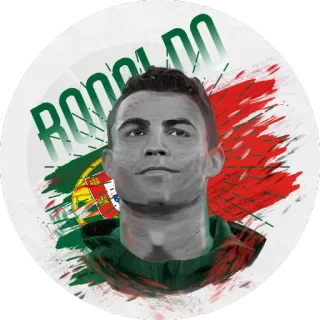 ⚽ Cristiano Ronaldo RONALDO Cristiano Ronaldo, Fußball, Soccer, Portugal, Sportler telegram sticker