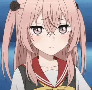 📓 Marin Kitagawa My Dress-Up Darling Anime, Mädchen, niedlich, Marin Kitagawa, My Dress-Up Darling, traurig telegram sticker