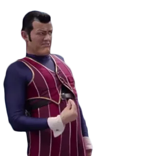 😒 Robbie Rotten LazyTown Robbie Rotten, LazyTown, złoczyńca, postać, mem telegram sticker