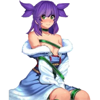 😊 อนิเมะ, ผู้หญิง, การ์ตูน, ตัวละคร, แฟนตาซี telegram sticker