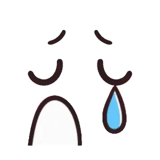 🤗 verdrietig, huilen, tranen, emotie, van streek, gezicht telegram sticker