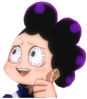 👍 Minoru Mineta My Hero Academia 动漫, 漫画, 变态, 学校, 我的英雄学院 telegram sticker