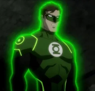 🧪 Green Lantern Green Lantern, DC Comics, Super-héros, Personnage de BD, Vert telegram sticker