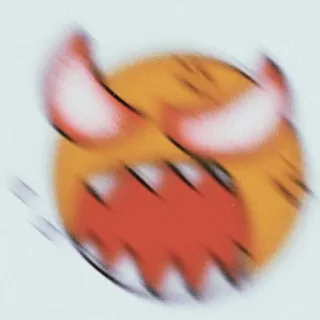 🤬 Emoji, Marah, Kemarahan, Kartun, Emosi telegram sticker