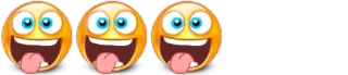 😜 Emoji, Emoticon, Gesicht, Zunge, Lustig, Cartoon, Fröhlich whatsapp sticker
