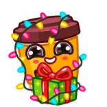 Cup Puchino telegram stickers