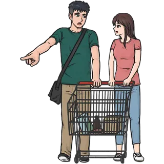 Это пара @Nyasticks2 telegram stickers