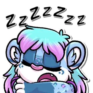 😴 ZZZZZZZZ telegram sticker