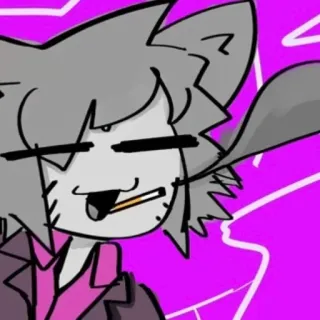 🦔 cartoon, smoking, cigarette, character, animation whatsapp sticker