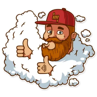 True Vaper telegram stickers