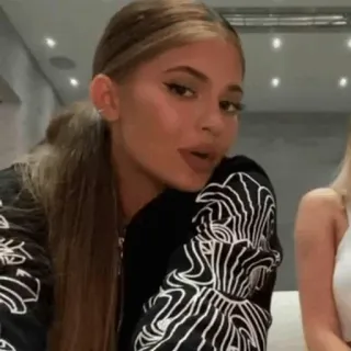 🦋 Kylie Jenner знаменитость, женщина, человек, красота, кайли дженнер telegram sticker