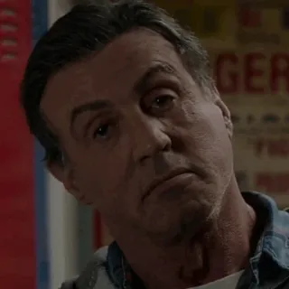 🥀 Sylvester Stallone actor, stallone, sly, movie, portrait telegram sticker
