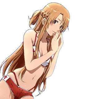 @STIKERFORALL ASUNA-SWORD ART ONLINE telegram stickers
